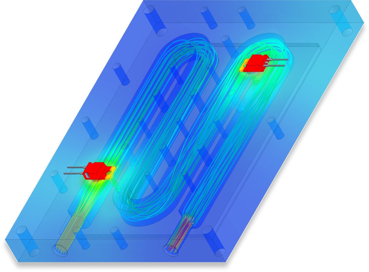 COOLTEC Thermosimulation für optimales Thermomanagement Beispiel Thermosimulation für optimales Thermomanagement Beispiel