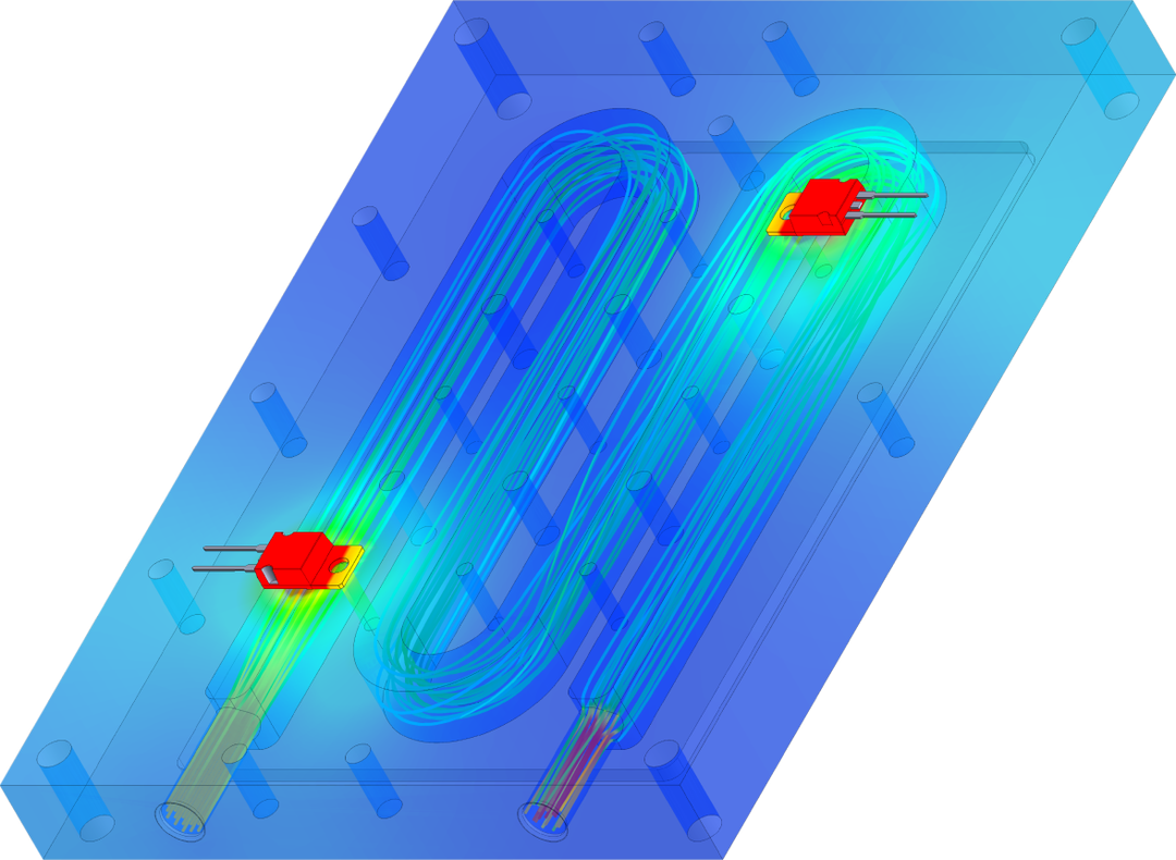 COOLTEC Thermosimulation für optimales Thermomanagement Beispiel Thermosimulation für optimales Thermomanagement Beispiel