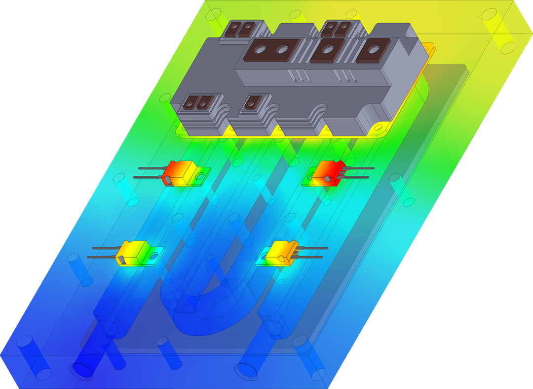 COOLTEC Thermosimulation für optimales Thermomanagement Beispiel Thermosimulation für optimales Thermomanagement Beispiel