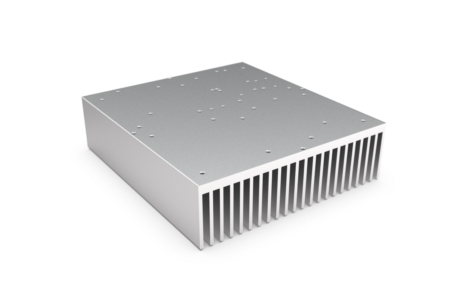 COOLTEC Gefügter Lamellenkühlkörper Produktbeispiel 1 | Bondfin Gefügter Lamellenkühlkörper Produktbeispiel 1 | Bondfin