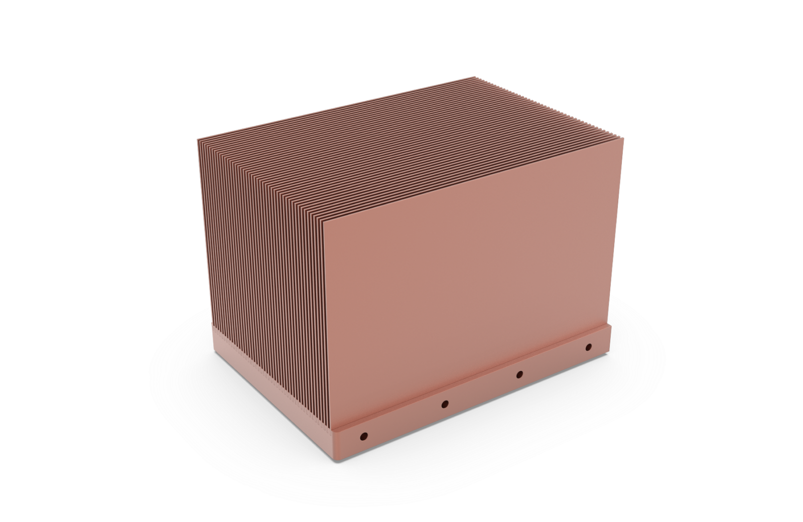 COOLTEC Gefügter Lamellenkühlkörper Produktbeispie 5-1 | Bondfin Gefügter Lamellenkühlkörper Produktbeispiel 5-1 | Bondfin