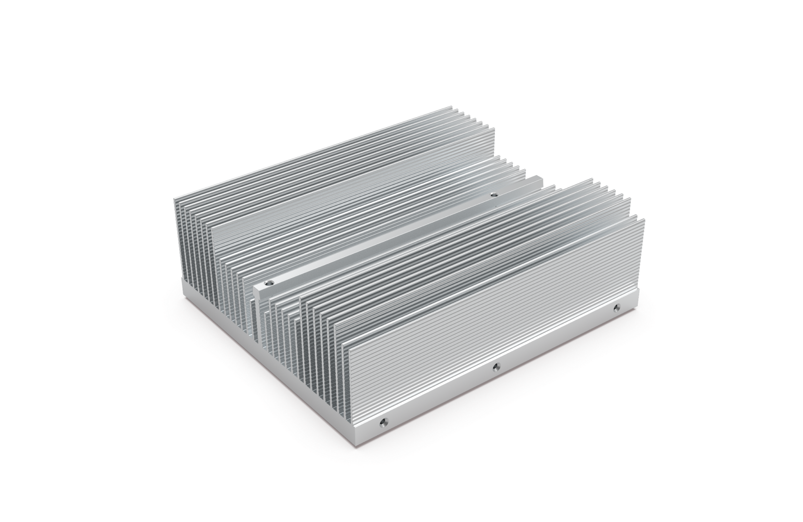 COOLTEC Stranggepresster Kühlkörper Produktbeispiel 1 | Extrufin Stranggepresster Kühlkörper Produktbeispiel 1 | Extrufin