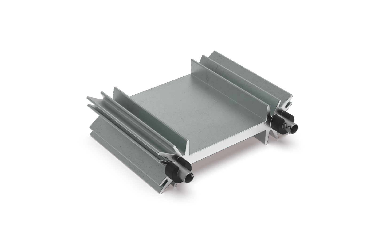 COOLTEC Stranggepresster Kühlkörper Produktbeispiel 10 | Extrufin Stranggepresster Kühlkörper Produktbeispiel 10 | Extrufin