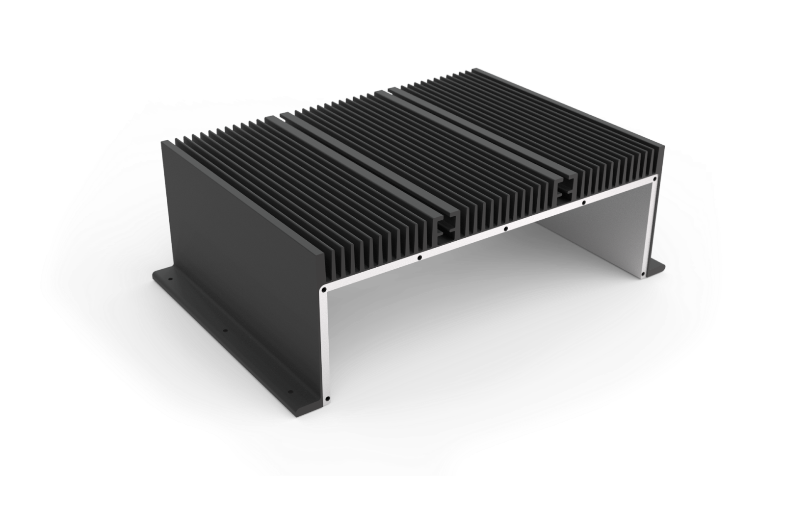 COOLTEC Stranggepresster Kühlkörper Produktbeispiel 11-1 | Extrufin Stranggepresster Kühlkörper Produktbeispiel 11-1 | Extrufin