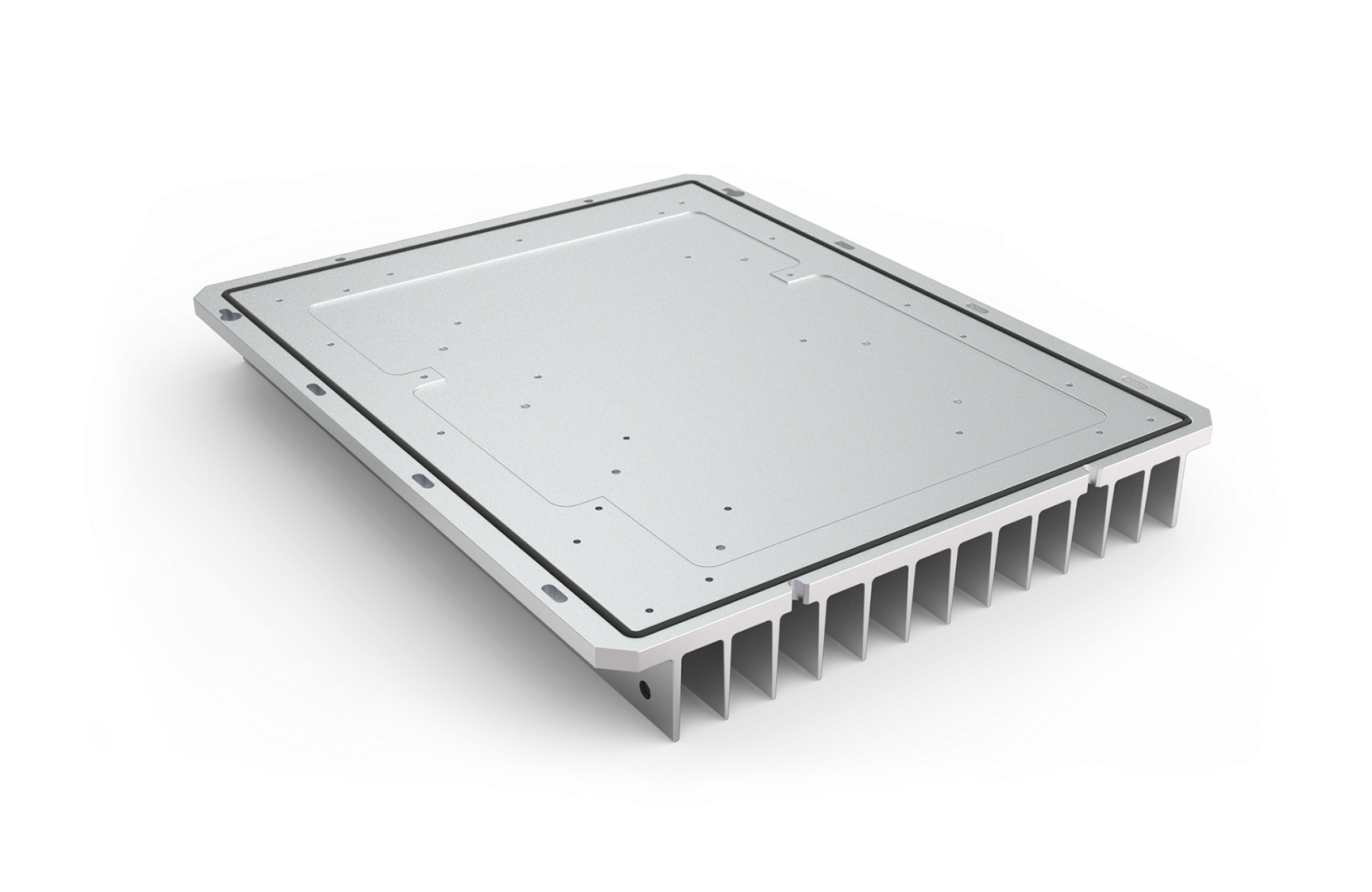 COOLTEC Stranggepresster Kühlkörper Produktbeispiel 2-1 | Extrufin Stranggepresster Kühlkörper Produktbeispiel 2-1 | Extrufin