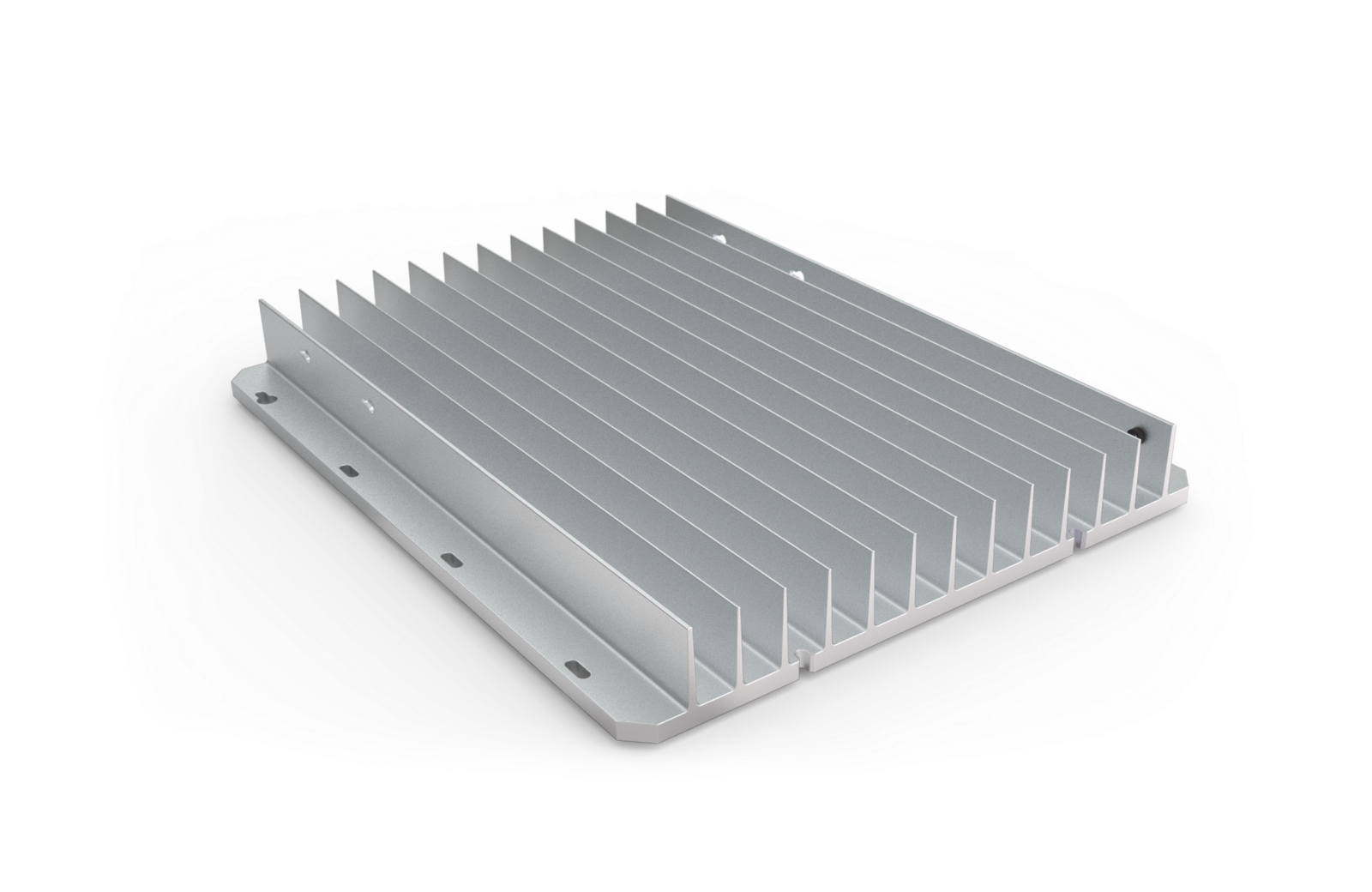COOLTEC Stranggepresster Kühlkörper Produktbeispiel 2-2 | Extrufin Stranggepresster Kühlkörper Produktbeispiel 2-2 | Extrufin