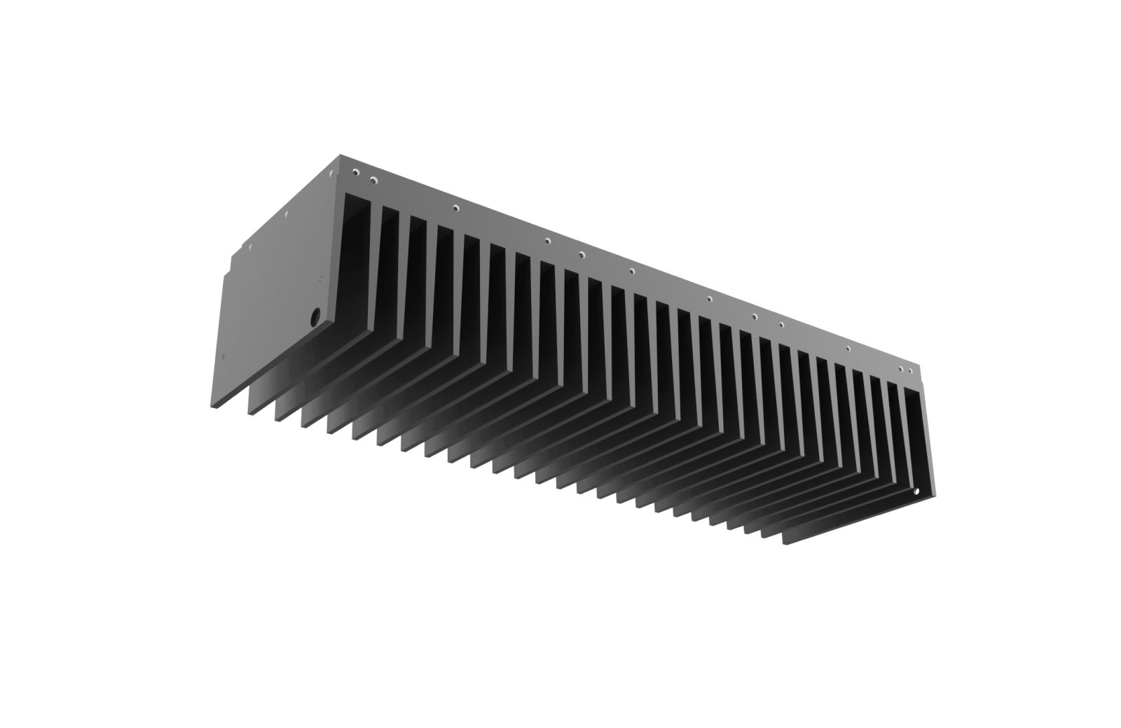COOLTEC Stranggepresster Kühlkörper Produktbeispiel 3-2 | Extrufin Stranggepresster Kühlkörper Produktbeispiel 3-2 | Extrufin