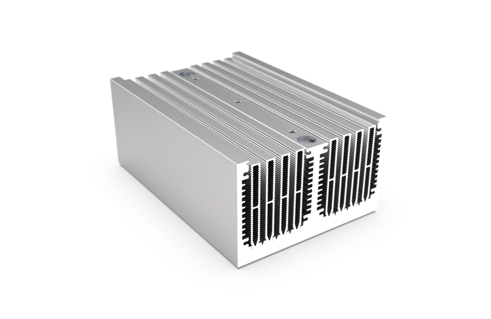COOLTEC Stranggepresster Kühlkörper Produktbeispiel 5 | Extrufin Stranggepresster Kühlkörper Produktbeispiel 5 | Extrufin