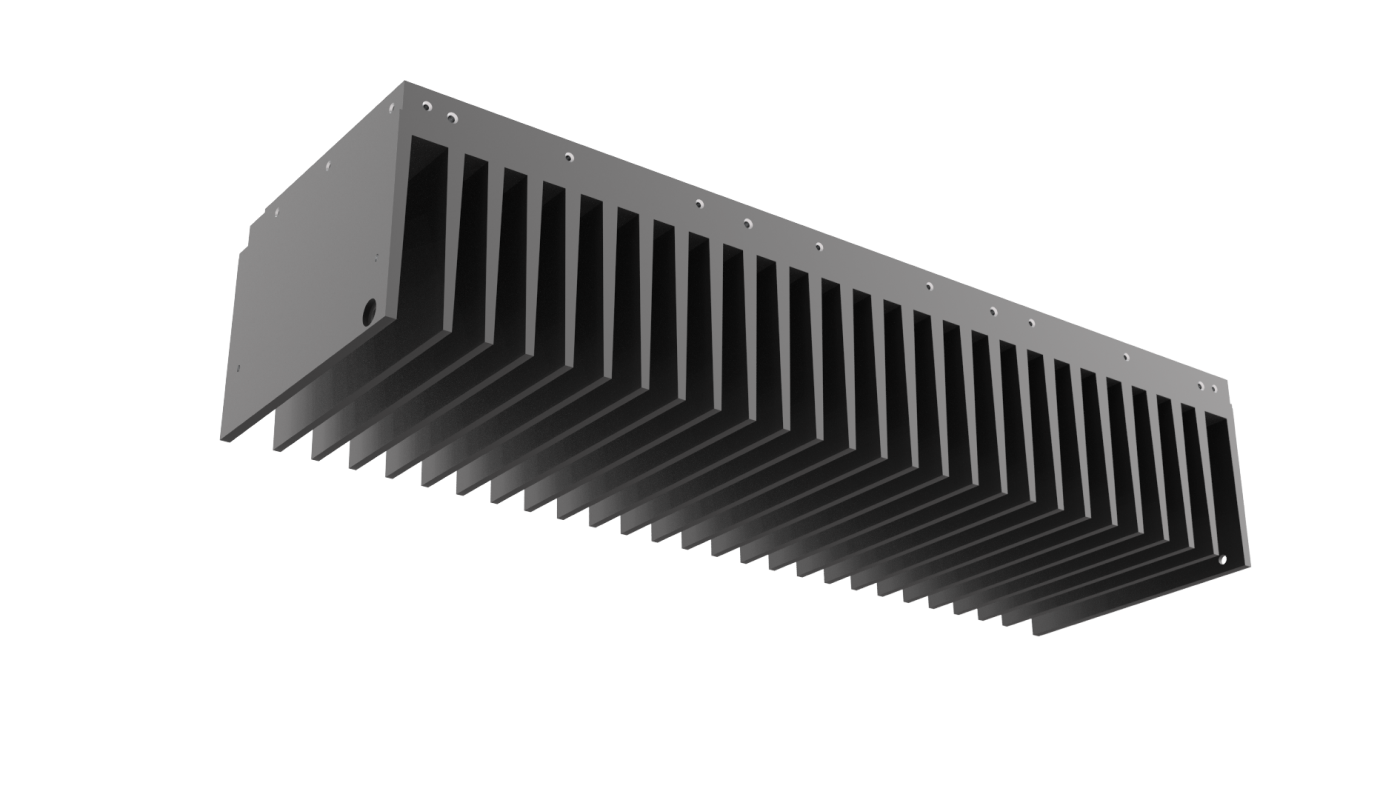 COOLTEC Stranggepresster Kühlkörper Produktbeispiel Vorschau 2 | Extrufin Stranggepresster Kühlkörper Produktbeispiel Vorschau 2 | Extrufin