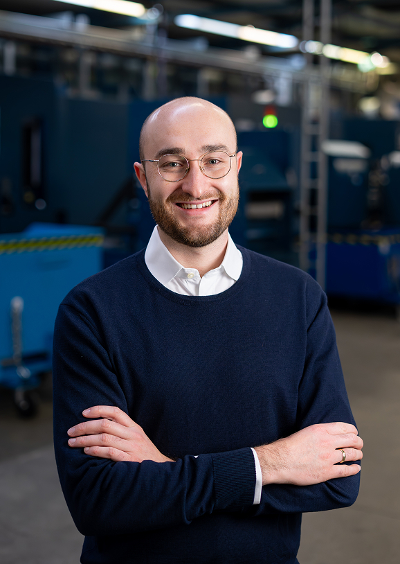 Portrait of Benedikt Lausberg, CEO