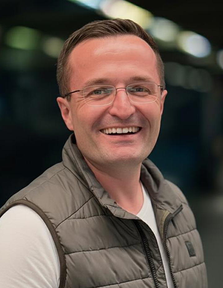 Portrait of Stefan Krieg, Head of Machining Technology